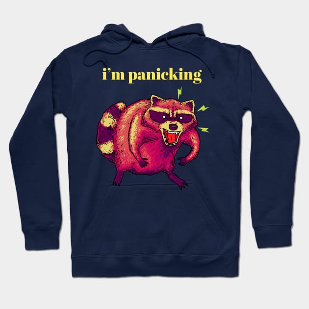 p a n i c k i n g Hoodie by codrea